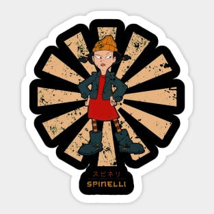 Spinelli Retro Japanese Recess Sticker